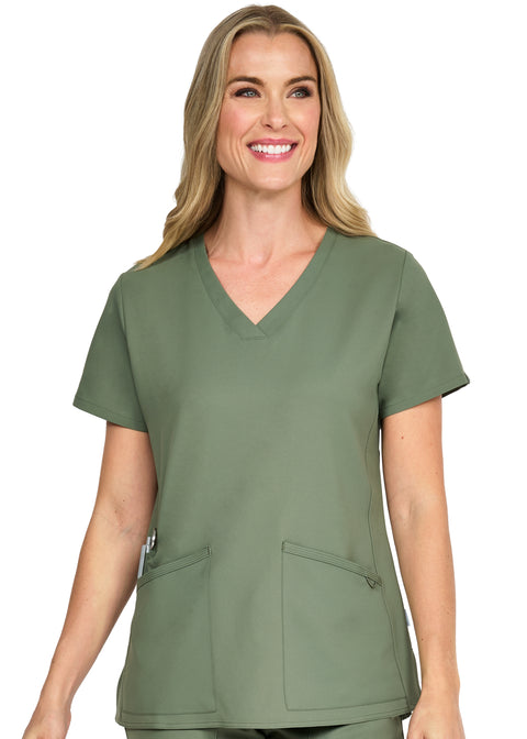 Focus V-Neck Top 1165