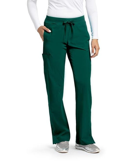 Barco Barco One Women's 4 Pocket Knit Waist Seamed Pant - 5205 Pant ScrubHaven